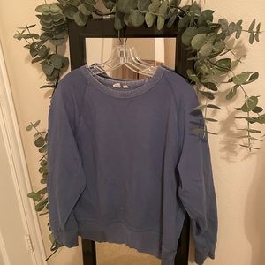 Blue Gap Crewneck Sweatshirt